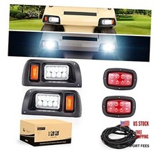 Golf Cart Headlight and Tail Light Kit for Club Car DS 1993 Up Gas