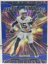 2025 Prizm Draft Picks Brilliance Blue Ice Prizm #7 Drew Allar /149 (RC)