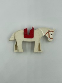 LEGO Castle Forestmen's Crossing (6071) Mini Figures, Horse And Baseplate