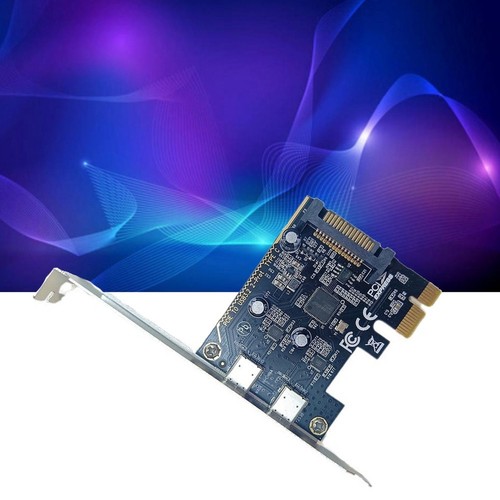 PCI-E-Zu-Typ-C-Adapterkarte für Desktop-Mainboards, Dual-Port-Typ-C-Erweite4434 - Afbeelding 3 van 6