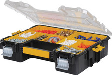Small Parts Organizer, Hardware Storage Box with Removable Dividers, 10-Compa...