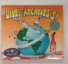 Live From The Archives 5! CD 1998 KFOG Radio 104.597.7 Digipak BRAND NEW SEALED
