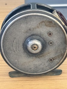 Vintage J. Bernard & Son Ltd 3” Fly Fishing Reel – 45 Pall Mall London1930s/50s
