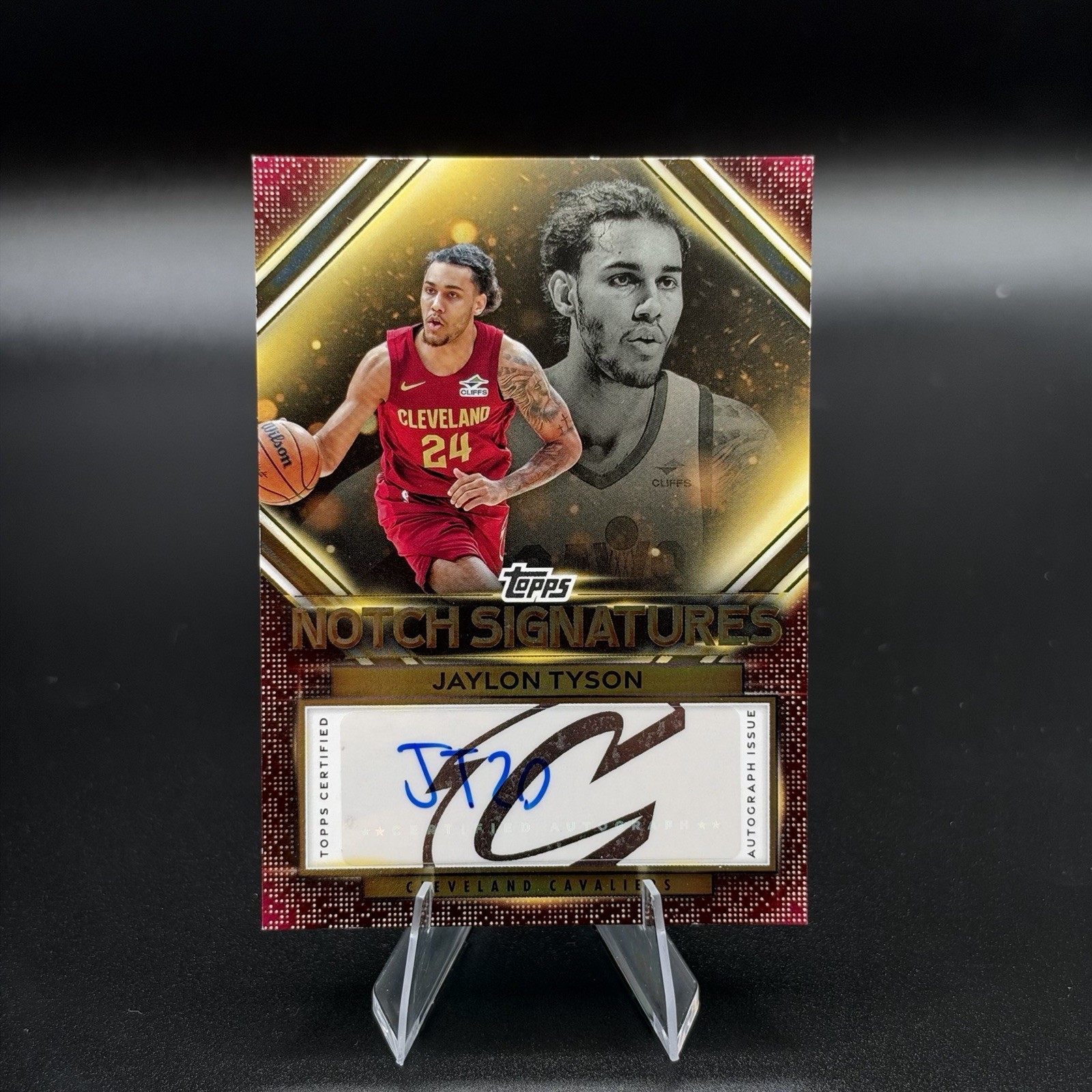 2025-26 Topps - Topps Notch Signatures Jaylon Tyson #TNS-JT (AU)