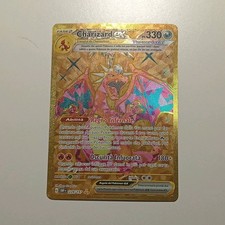 Pokémon Charizard ex 330 PV Ossidiana Infuocata 228/197 ITA Olografica Fase 2