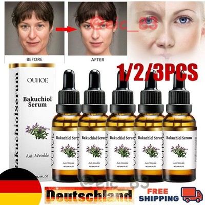 30,000 PPM Organic Cold Pressed Bakuchiol Oil Anti-Aging Serum for Face Hydratin
