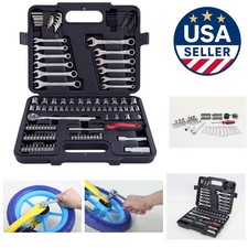 Compact Portable 121-piece Mechanic Tool Set - Ideal For Home Or Auto Use
