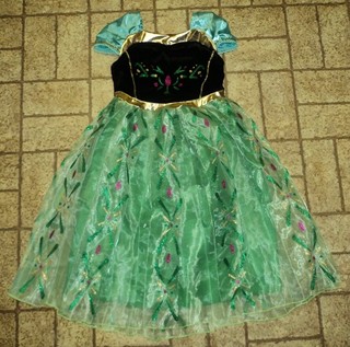 Frozen Girl's Sparkly Dress / Costume. Sz. 8 10.