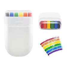 Water Activated Split Cake Face Paint Face AND Body Paint Rainbow Color  PIU