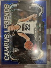 2024-25 Panini Prizm Draft Picks - Campus Legends Caitlin Clark #5 Blue Wave