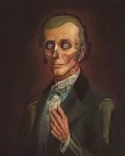 Haunted Mansion Portrait 8”x10”, Disney Parks Halloween Decor