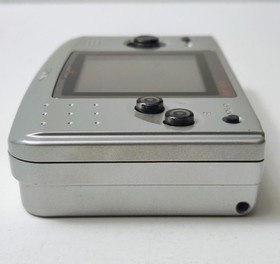 Neo Geo Pocket Color SNK Silver Console TESTED W New Batteries SEE DTLS