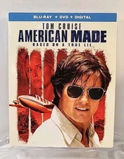 American Made (Blu-ray, 2017) Tom Cruise - Slipcover - New Sealed 