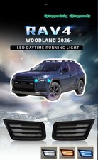 DRL & Turn Signal For Toyota RAV4 2026-2027 Fog Lights LED Daytime Running Light