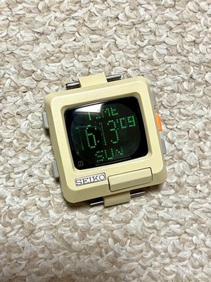 SEIKO Timetron W853 Men's Digital Wrist Watches Beltless Main body