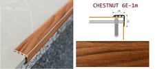 Stair Nosing Edge Trim Step Nose Floor Edging For Carpet Laminate Floor-1m 25x25