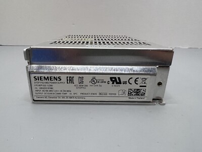 Siemens Power Supply PSU100D 24VDC 8.3Amps 6EP1322-1LD00