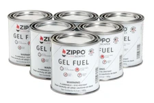 Zippo FlameScapes® Gel Fuel 180g Pint, 60066 (6pk)