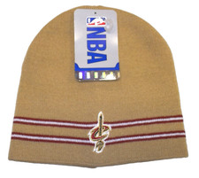 Cleveland Cavaliers Cuffless NBA Knit Hat - Osfa
