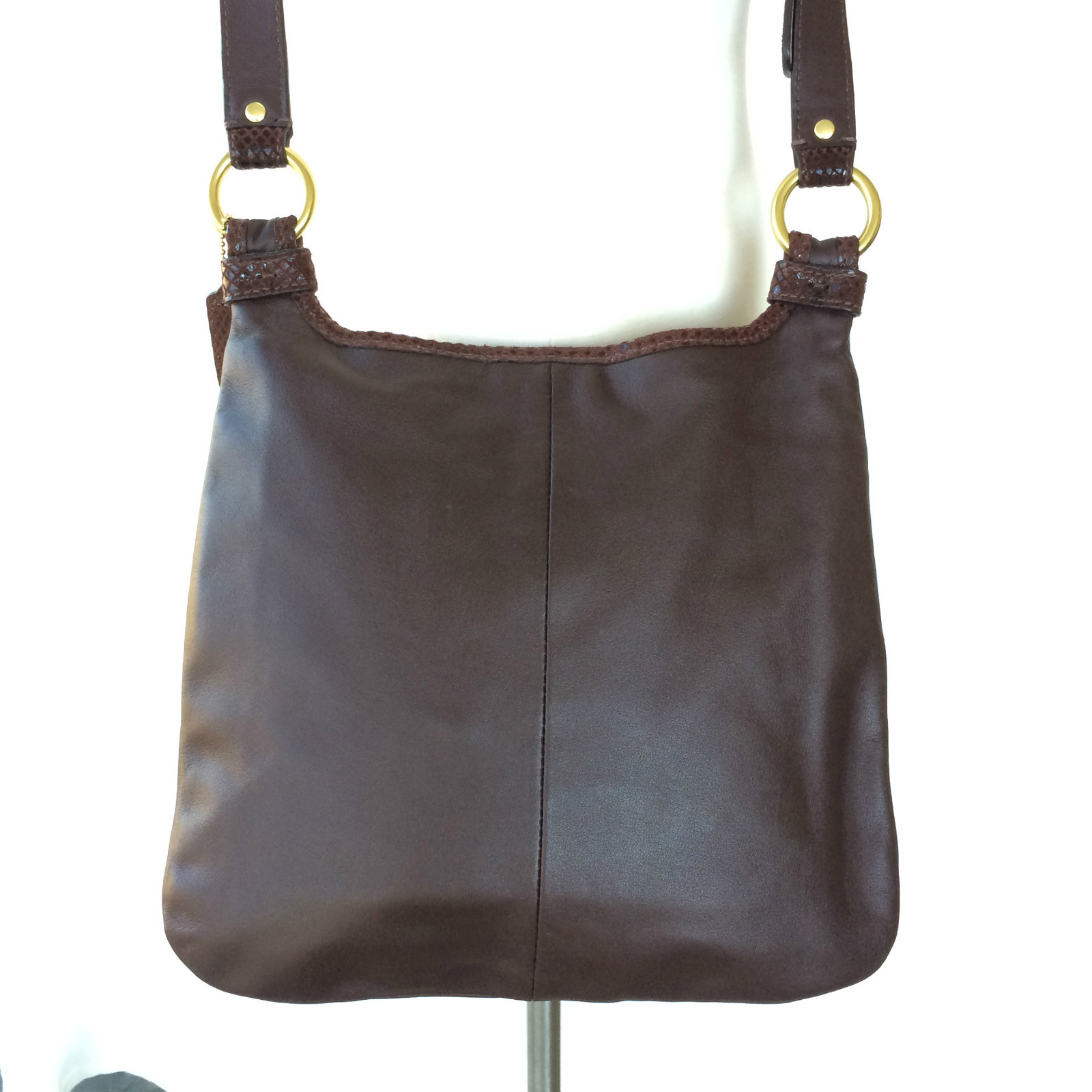 Coach Penelope Hippie Crossbody Brown Leather 16533 E… Gem