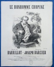 CÉLESTIN NANTEUIL PARTITION BONHOMME CHOPINE BARILLOT JOSEPH DARCIER 1859