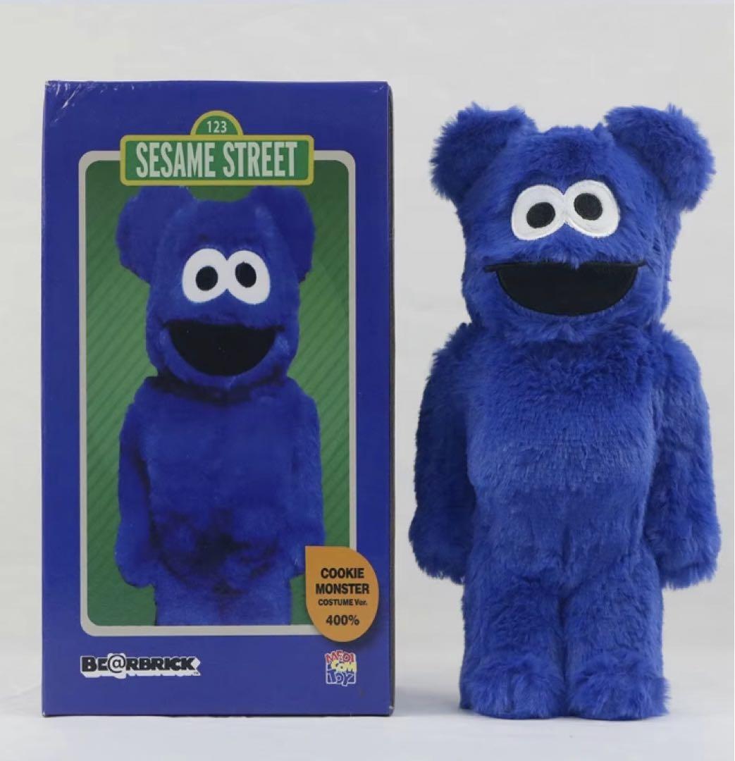 MEDICOM TOY BE@RBRICK COOKIE MONSTER COSTUME Ver.2.0 400 MEDICOM TOY BE@RBRICK COOKIE MONSTER COSTUME Ver.2.0 400