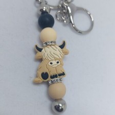 Cow Keyring