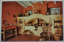 Casa de Adobe Kitchen Los Angeles California Chrome Postcard Unposted