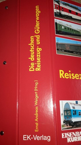 Pusty folder EK "Die deutsch Reisezug- u. Güterwagen", segregator kolekcjonerski nr 16001 nowy - Zdjęcie 3 z 7