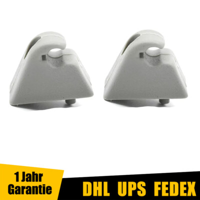 2x Sun Visor Clips Holder Bracket For Vauxhall Astra F Corsa B Senator B Vivaro