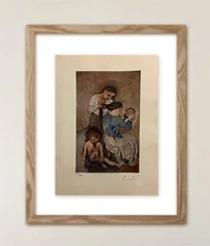 Pablo Picasso, Original Signed Print with COA and $3,500 Appraisal.