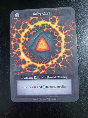Ruby Core β foil Sorcery TCG Sorcery Contested Realm TCG ALPHA
