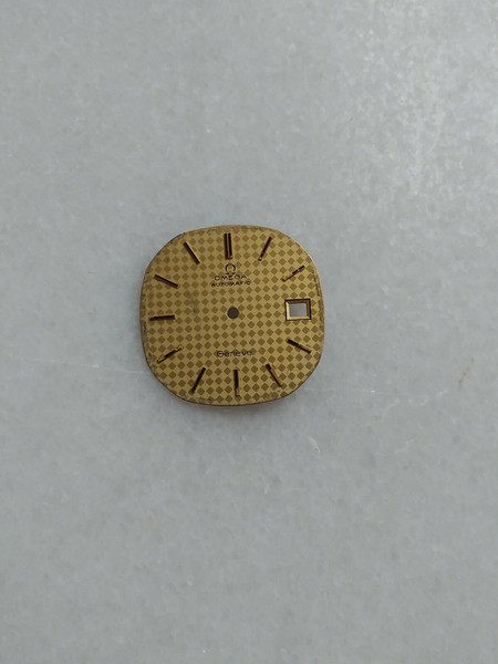 Esfera OMEGA. Sphere OMEGA. Cadran OMEGA.  Dimensiones 29x29 mm.DORADA. 1010/12