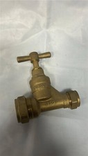 15mm X 20mm Brass Poly Stopcock UW11006 BRAND NEW