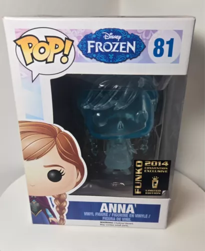 Funko Pop! Disney #81 Frozen Anna 2014 Convention Exclusive Limited Edition