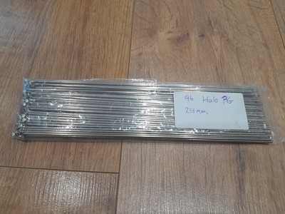 Halo Speiche - Edelstahl - einfache Stärke - 238 mm Menge (96)
