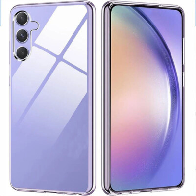 Clear Back Case For Samsung Galaxy A54 A34 A14 A53 A13 A33 Z Flip3 TPU Cover