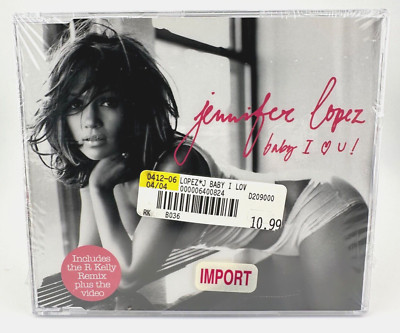 Jennifer Lopez - Baby I Love U! [ NEW CD Maxi-Single, UK Import, 2004 ] *SEALED*