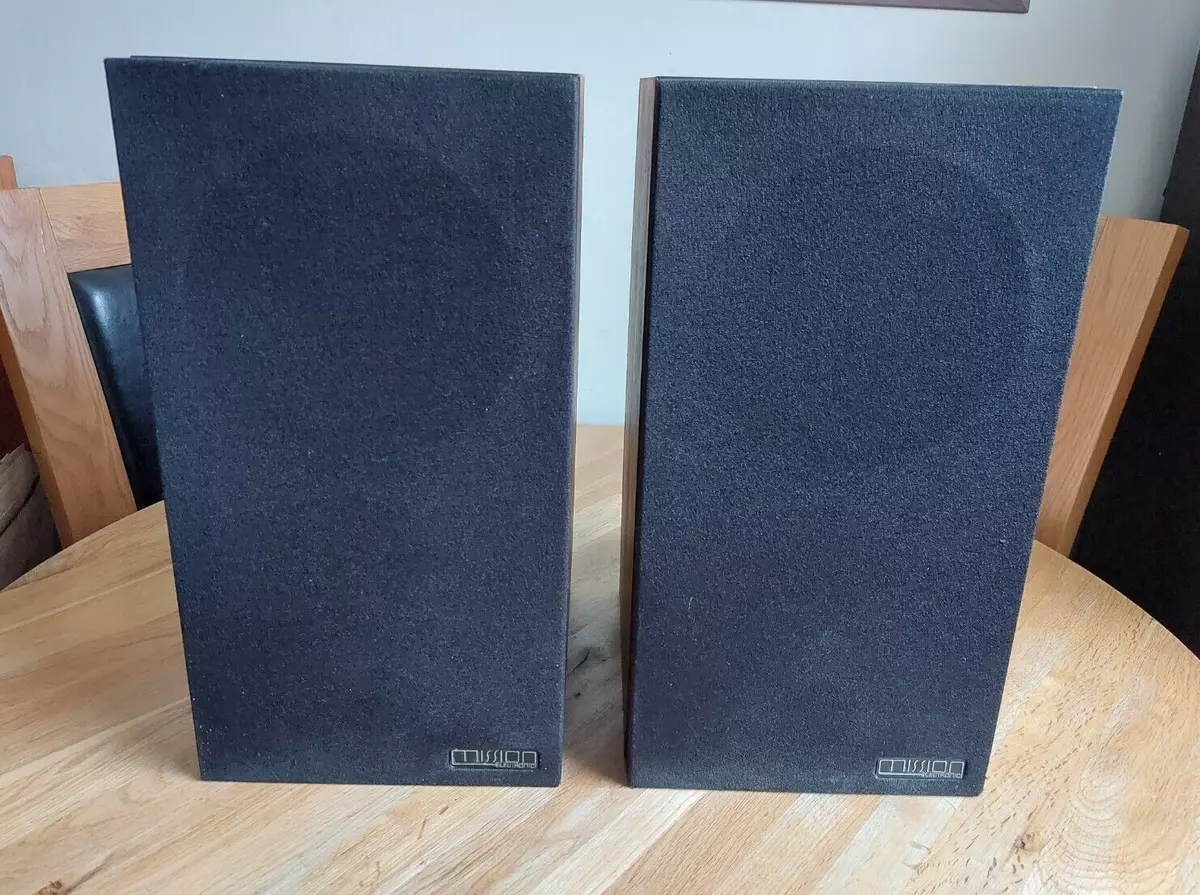 Vintage Mission 700S HiFi Speakers New Woofers