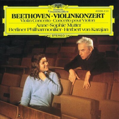 Beethoven: Violin Concerto Anne-Sophie Mutter audioCD Used - Good