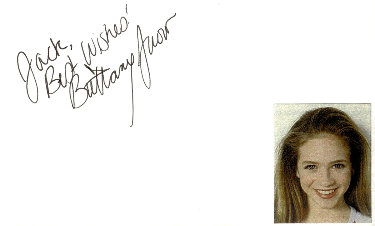 Brittany Snow Signed Auto 3x5 Index Card Pitch Perfect | eBay