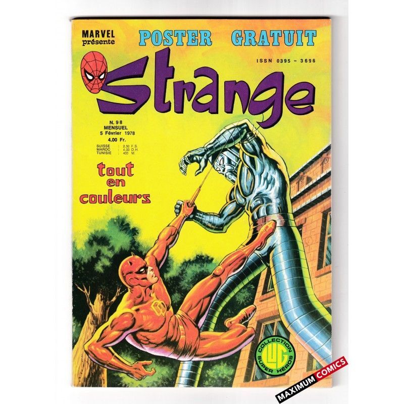 Strange N° 98 + Poster Attaché - Comics Marvel