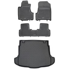 Rezaw-Plast Floor Mats for 2007-2011 Floor Liners & Cargo Mat Molded Odor Custom