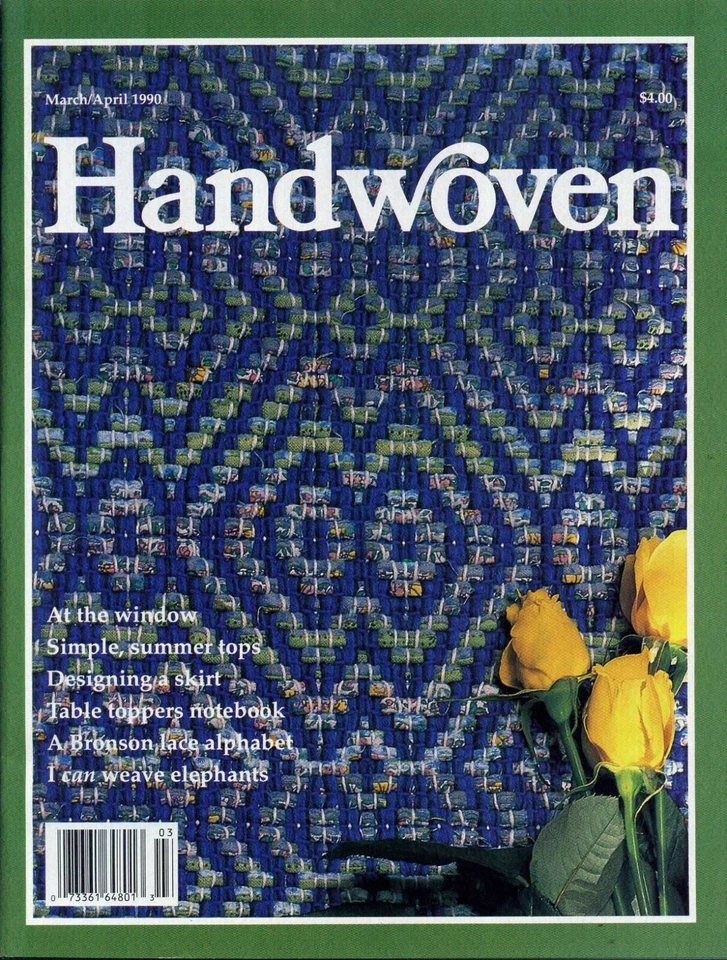 Tessuto a mano di Interweave Press 1990 volume 11 n. 1-5 - Immagine 2 di 4