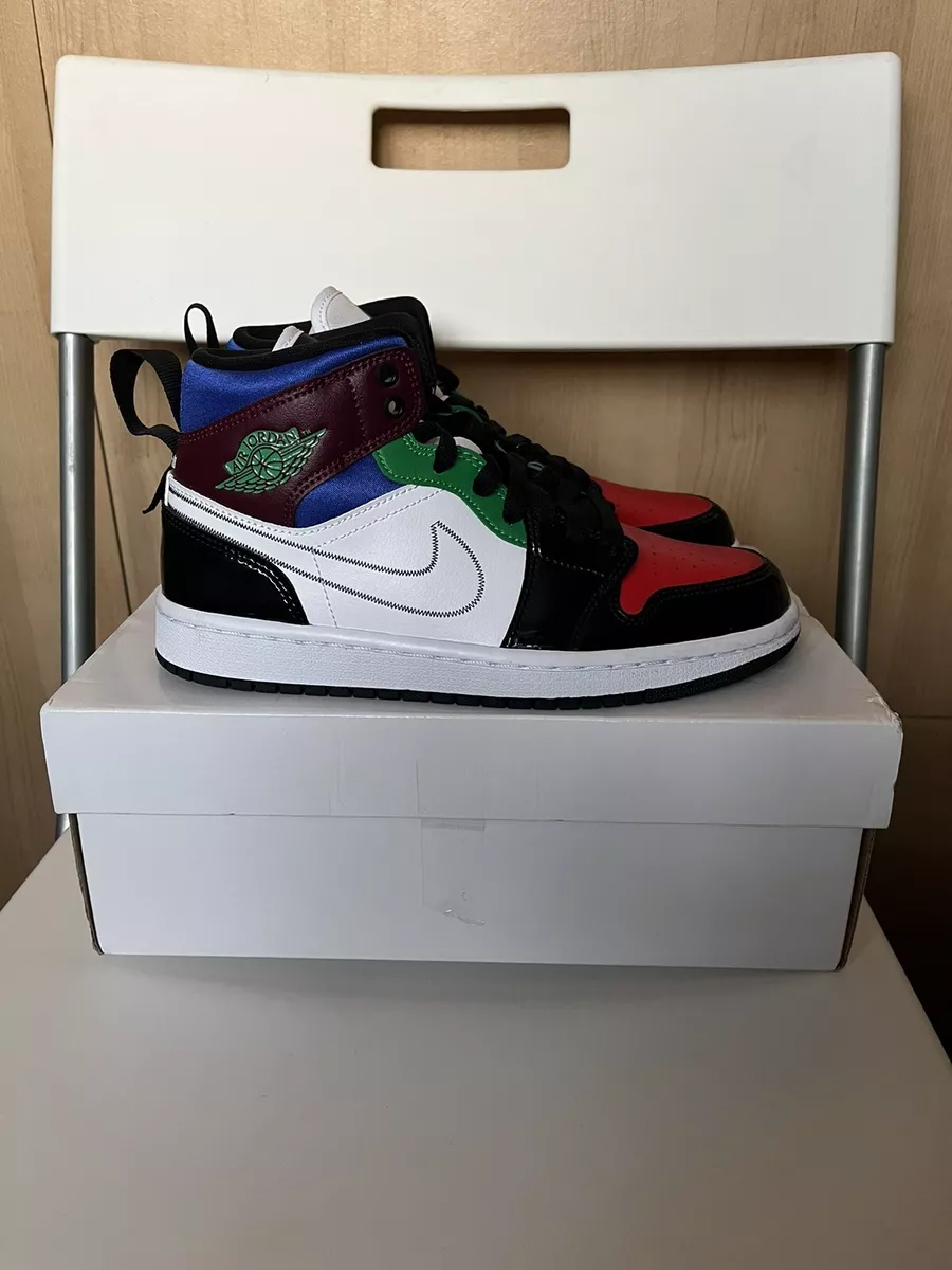 Nike Air Jordan 1 Mid SE Multi-Color (W) UK 4/US 6.5, Brand New In