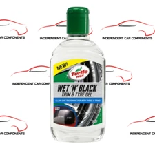 Turtle Wax Wet 'n' Black Trim & Tyre Gel 300ml TWX53144