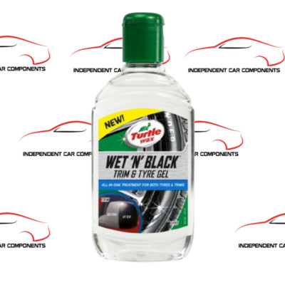 Turtle Wax Wet 'n' Black Trim & Tyre Gel 300ml TWX53144