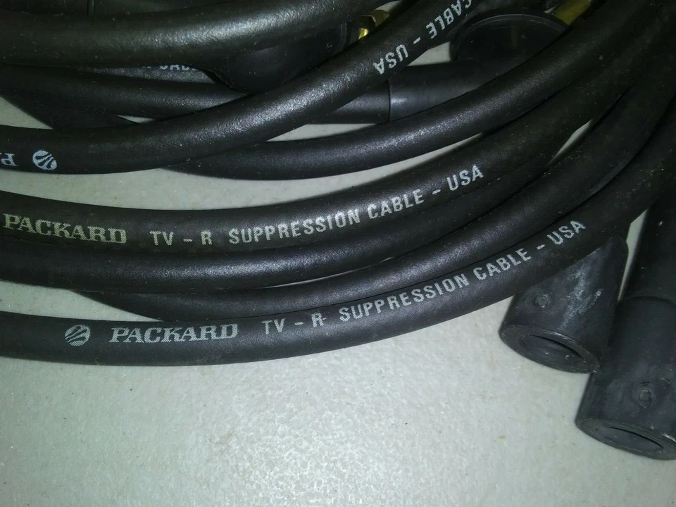 1966-1967 Oldsmobile Cutlass, Toronado, F-85 330.400.425 conjunto de fios vela de ignição** - Imagem 2 de 4