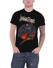 Image of Official Judas Priest T Shirt mens British steel painkiller hell bent logo new