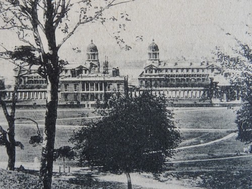London 2 x GREENWICH Royal Naval College & Park Lodge c1902 UB Postcard by PS&V - Picture 6 of 7